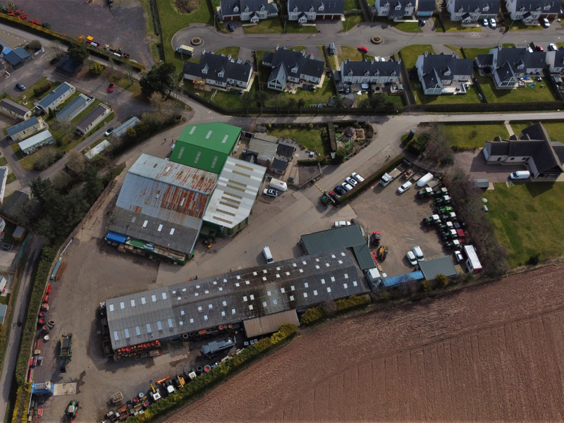 Ross Agri St Cyrus depot in 2021