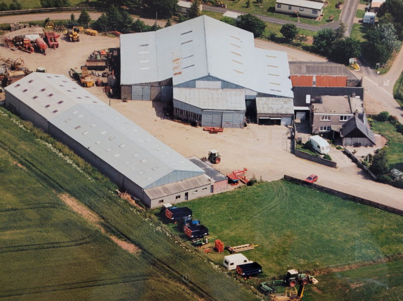 Ross Agri St Cyrus Depot in the 1990's