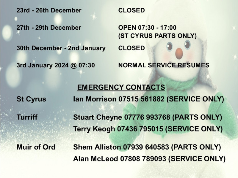 Festive Hours